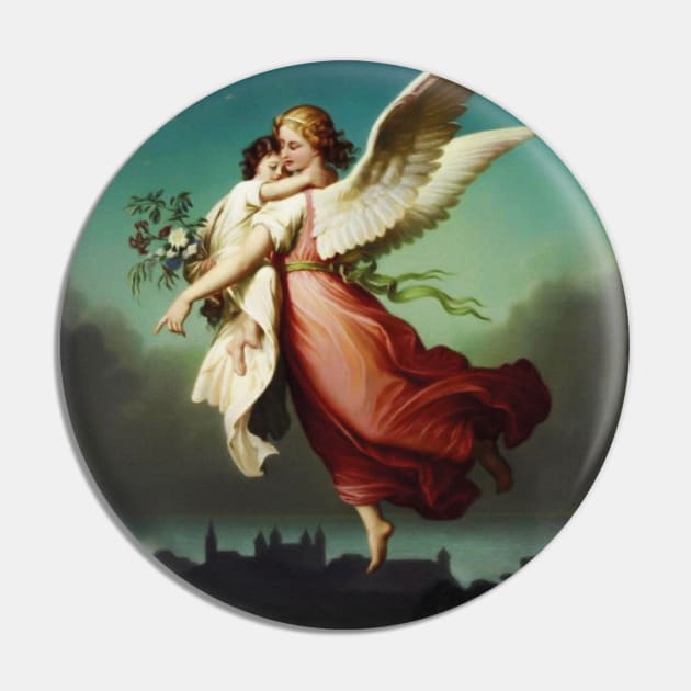 Guardian Angel by Wilhelm von Kaulbach Pin by Beltschazar