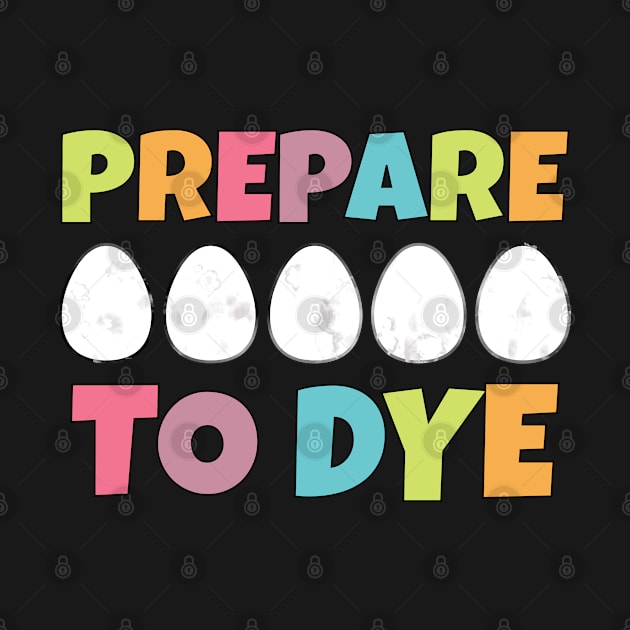 Easter Prepare To Dye Easter Egg by Boo Face Designs