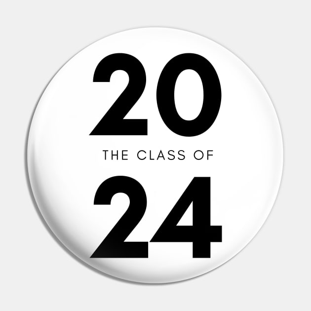 Class Of 2024. Simple Typography 2024 Design for Class Of/ Senior