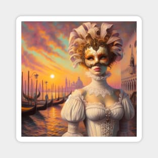 Venetian Sunset Magnet