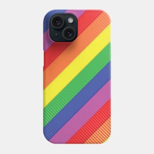 Bright Colorful Rainbow Stripes Phone Case