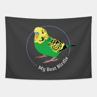 Best Birdie Green Tapestry