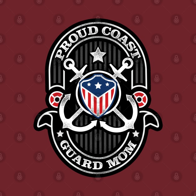 Proud Coast Guard Mom by TreehouseDesigns