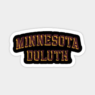 Minnesota Duluth Bulldogs Block Magnet