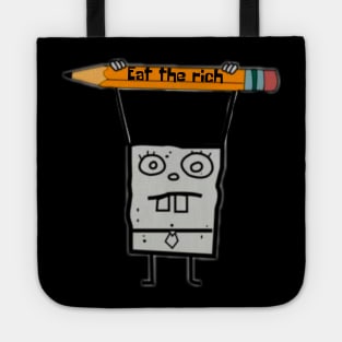 Eat The Rich Doodle Bob-ert Tote