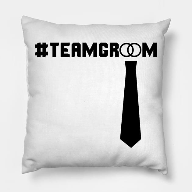 #TeamGroom Pillow by Design5_by_Lyndsey