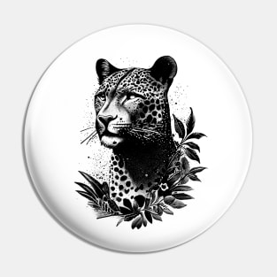 Jungle Leopard Pin