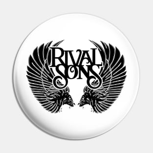 Lion Rival White Pin