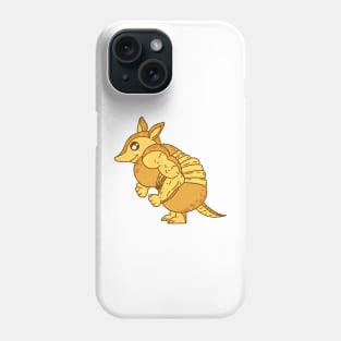 Golden Forearmadillo Phone Case