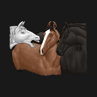 Gossiping Horses T-Shirt