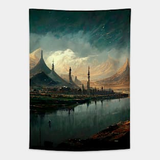 Fantasy Kingdom Tapestry