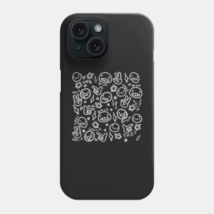 concerned doodles Phone Case