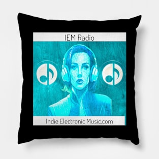 IEM Radio Design 1.0 Indie Electronic Music Radio Pillow