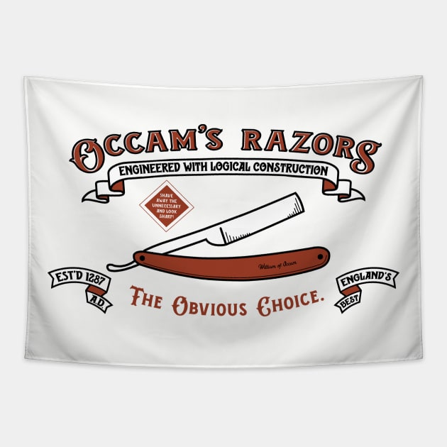 Occam's Razors Tapestry by TeeMagnet