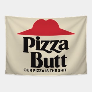 Pizza Butt Tapestry