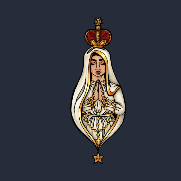 Our Lady of Fatima by Labrattish