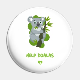 Help Koalas Pin