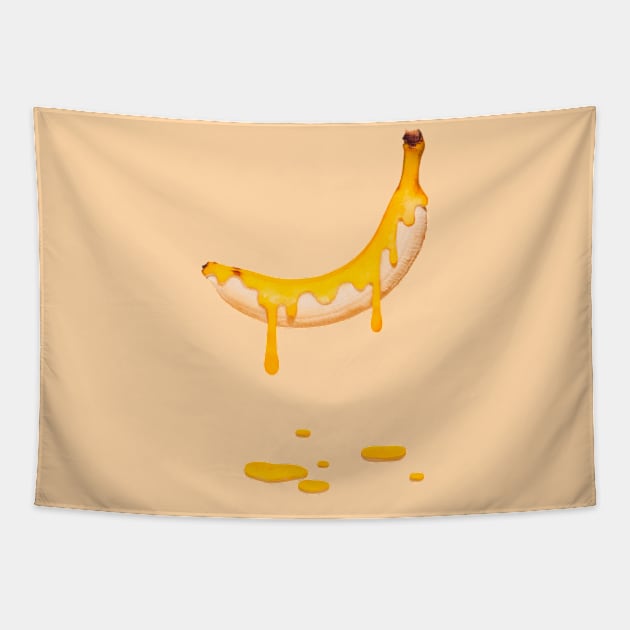 leaked banana Tapestry by donbsm