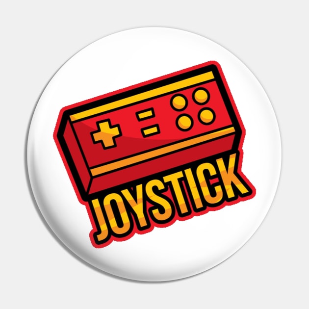 Joystick Pin by GAMINGQUOTES