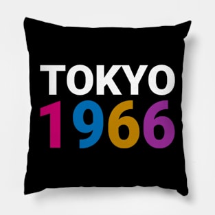 Tokyo 1966 Pillow