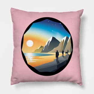 Lake Walk Pillow