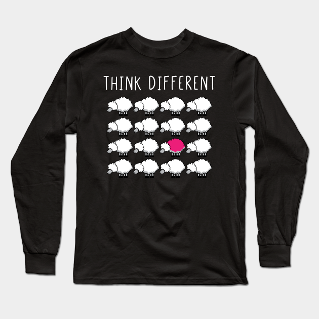Think Different - Think Different - Long Sleeve T-Shirt | TeePublic Think Different - Think Different - Long Sleeve T-Shirt | TeePublic