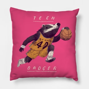 Teen Badger Pillow