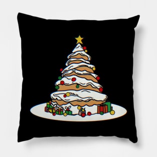 Festive Christmas Cake Pillow