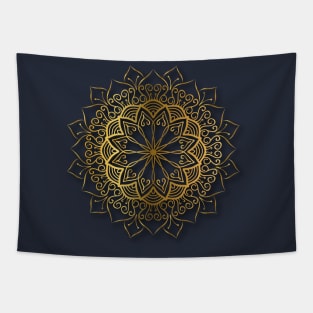 Mandala luxury golden Tapestry