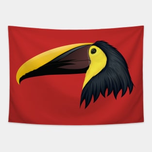 hornbill illustration Tapestry