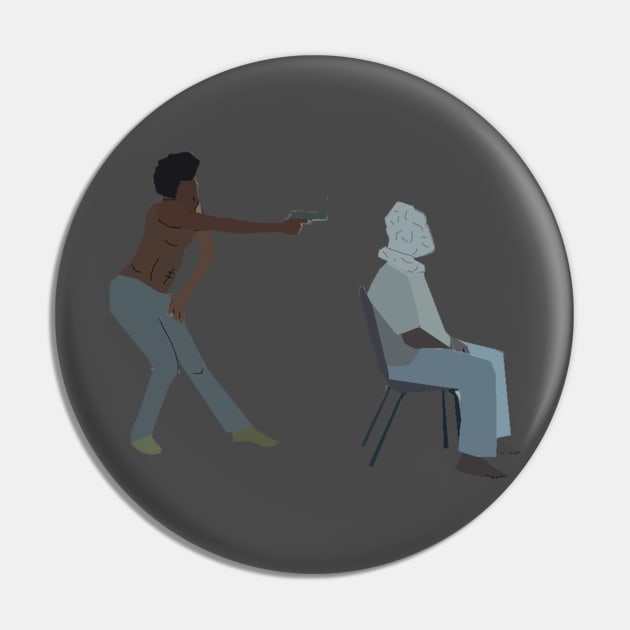 Childish Gambino - This is America Pin by xavierjfong