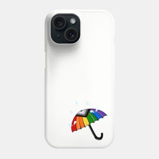 Pridin' in the Rain Phone Case