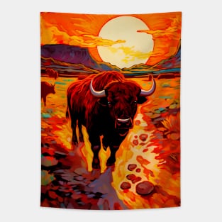 Bison Tapestry