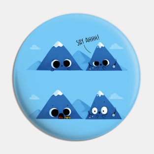 Mountain Mouth Pin