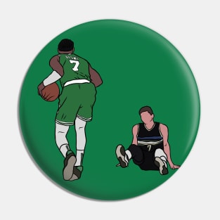 Jaylen Brown Crosses Over Grayson Allen Pin