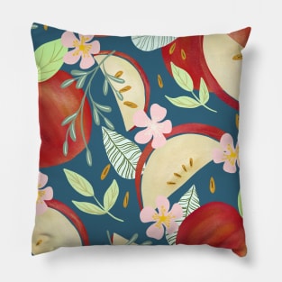 Apples & Flowers Pillow