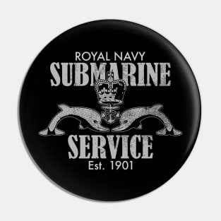 Royal Navy Submarine Service (distressed) Pin