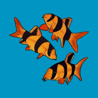 Clown loach fish tiger botia T-Shirt