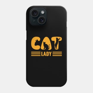 Cat Lady v3 Phone Case