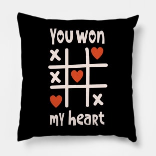 you won my heart Pillow