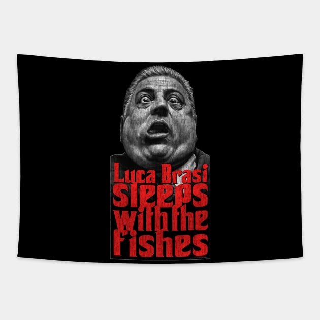 Luca Brasi - Distressed Tapestry by PeligroGraphics