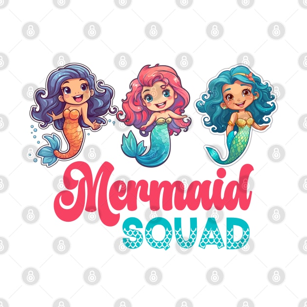 Mermaid Squad by Etopix