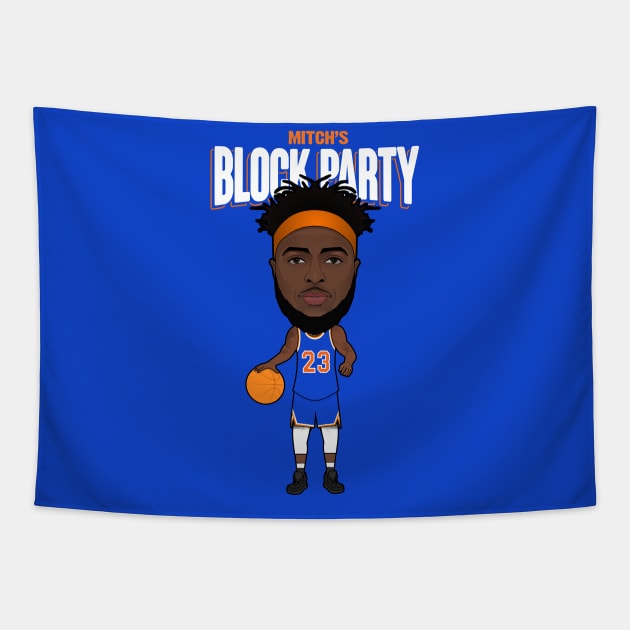 Mitch's Block Party Tapestry by dbl_drbbl