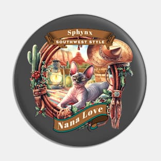 Sedona Cat Southwest Style Nana Love 59S Pin