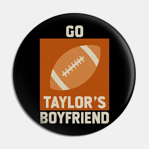 'Go Taylor's Boyfriend' Tee Pin by Retro Travel Design