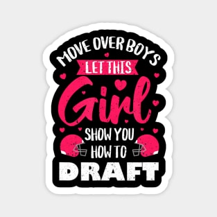 Fantasy Football Draft Party Kit Real Women Cute Sport Magnet