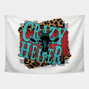 Crazy Heifer Tapestry