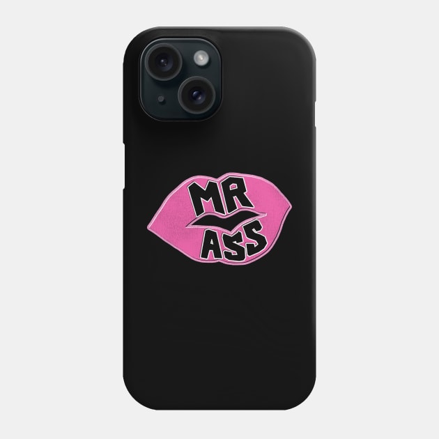 Mr Ass Wrestling (Front/Back Print) Phone Case by darklordpug