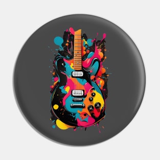 Splash Guitar Pin