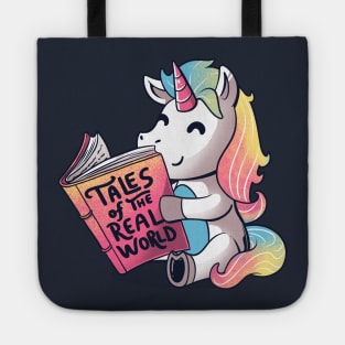 Tales of the Real World Funny Unicorn - Dark Tote